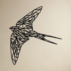 Geometrische zwaluw hout